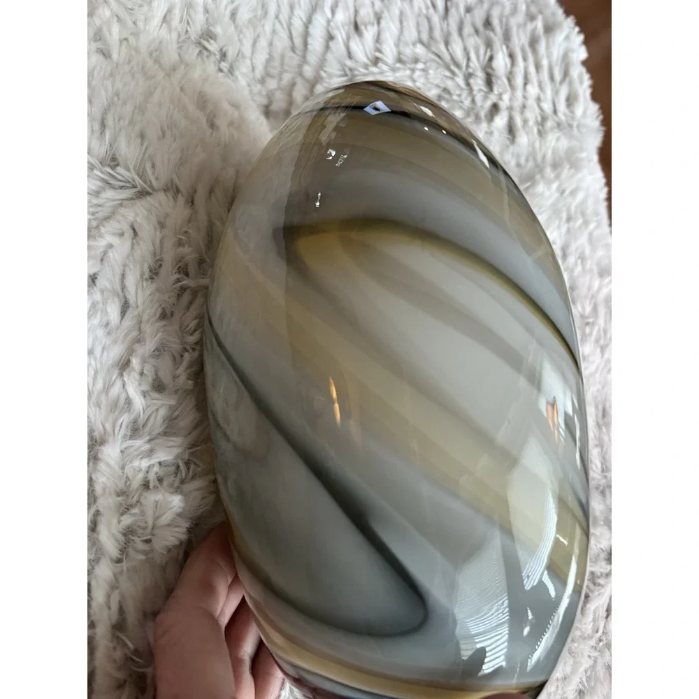 Multi Color Handblown Glass‎ Vase. Lots of colors no callouts 2975.